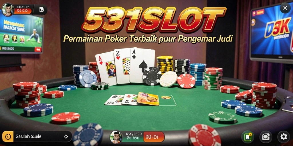 Tampilan gameplay menarik di aplikasi 531SLOT poker.