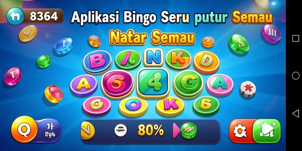 Tampilan gameplay Bingo yang seru dan menarik di 8364.
