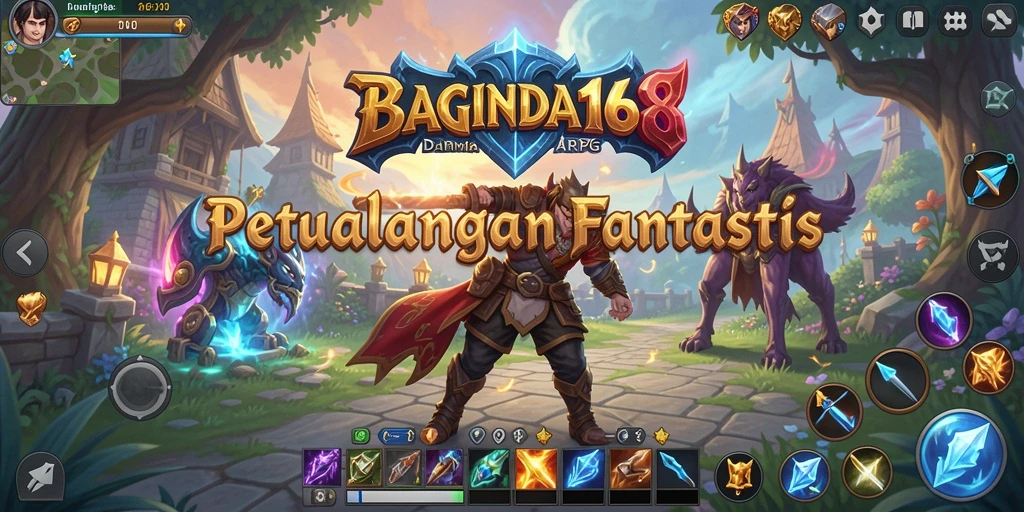 Tampilan menarik dari gameplay <strong>BAGINDA168</strong> dengan aksi pertempuran seru.