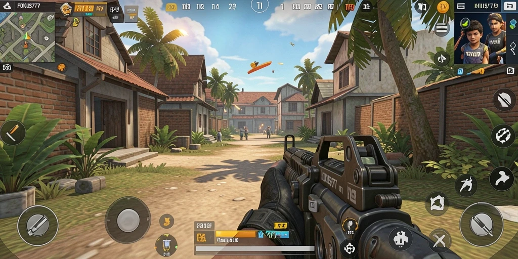 Gameplay intens FOKUS777 dengan aksi tak terduga.