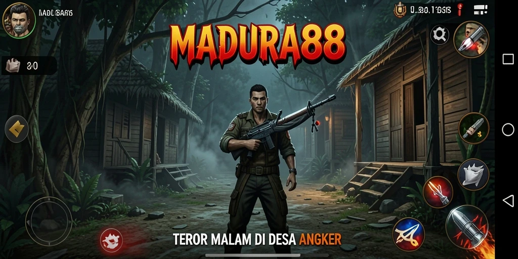 Gameplay menegangkan MADURA88 di tengah kegelapan.