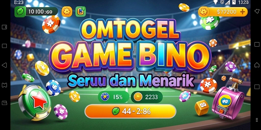 Tampilan gameplay seru dari OMTOGEL dengan angka bingo yang menarik.