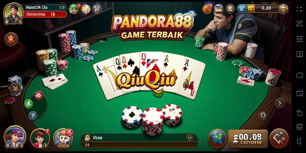 Screenshot gameplay QiuQiu PANDORA88 yang penuh aksi dan strategi.