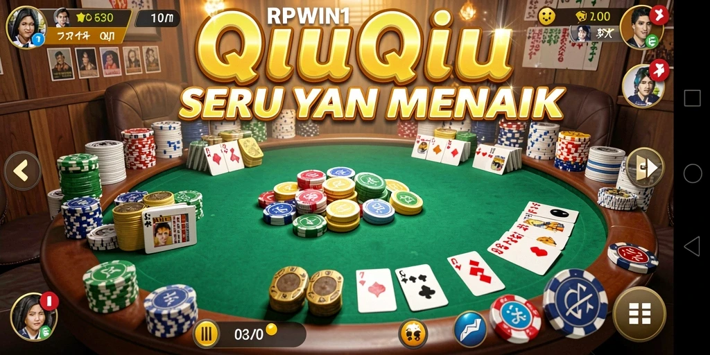 Screenshot gameplay QiuQiu yang seru dan menantang.