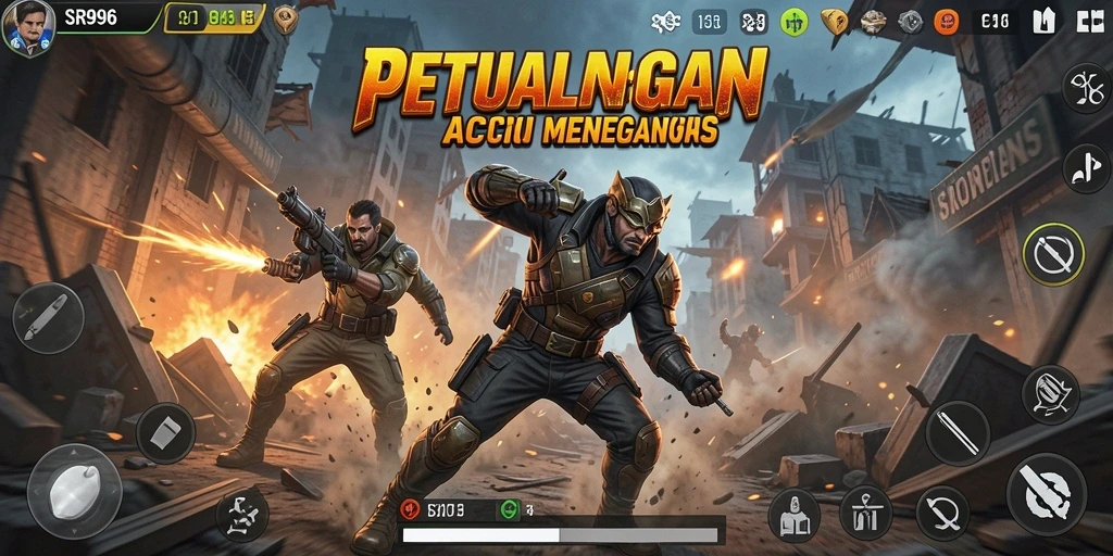 Tampilan gameplay SR996 yang mendebarkan dalam aksi penuh adrenalin.