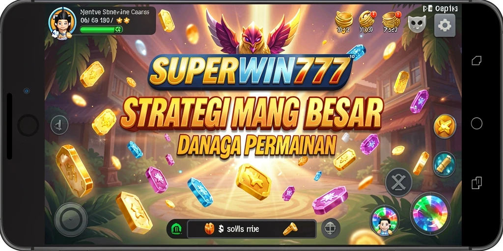 Gameplay <strong>SUPERWIN777</strong> yang penuh strategi dan aksi mendebarkan.