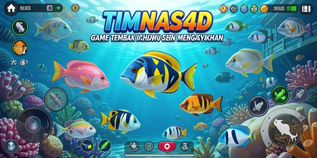 Gameplay Tembak Ikan yang seru dan menegangkan di TIMNAS4D.
