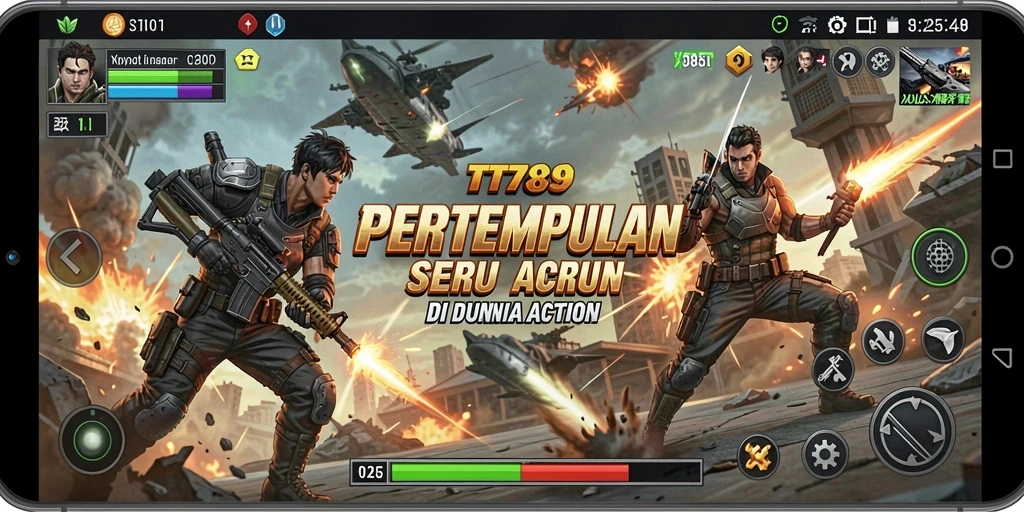 Screenshot gameplay TT789 yang menampilkan aksi pertarungan yang seru.