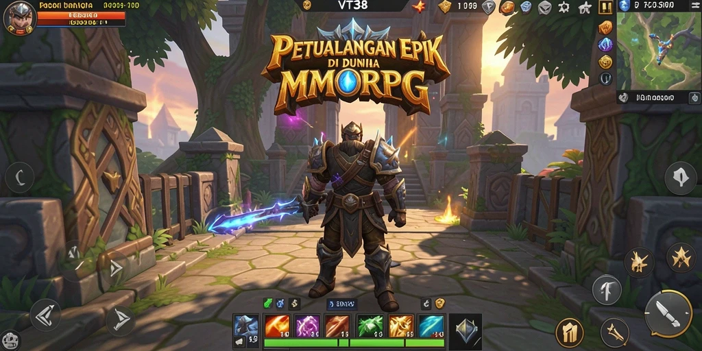Tampilan gameplay VT38 yang menegangkan dan mendebarkan.